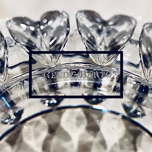 REED & BARTON Equinox Crystal Bowl - Picture 4 of 5